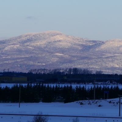 Snow and mountains