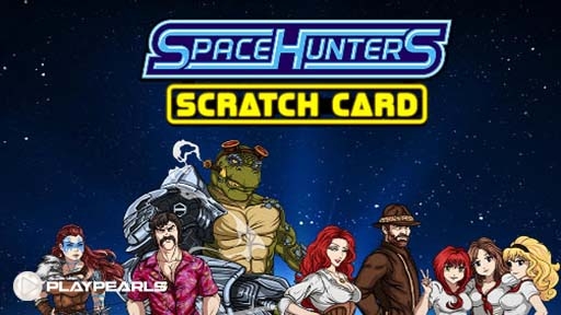 Play online Casino Space Hunters Scratch Card