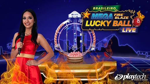 Mega Fire Blaze Lucky Ball Brasileiro