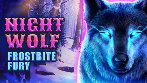 Casino Slots Night Wolf Frostbite Fury