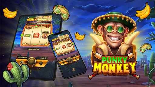 Play online casino Punky Monkey