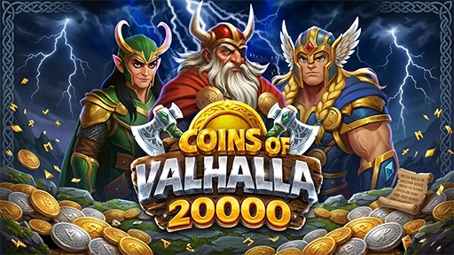 Play online Casino Coins of Valhalla 20000